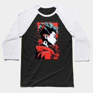 Cyberpunk stylished boy Baseball T-Shirt